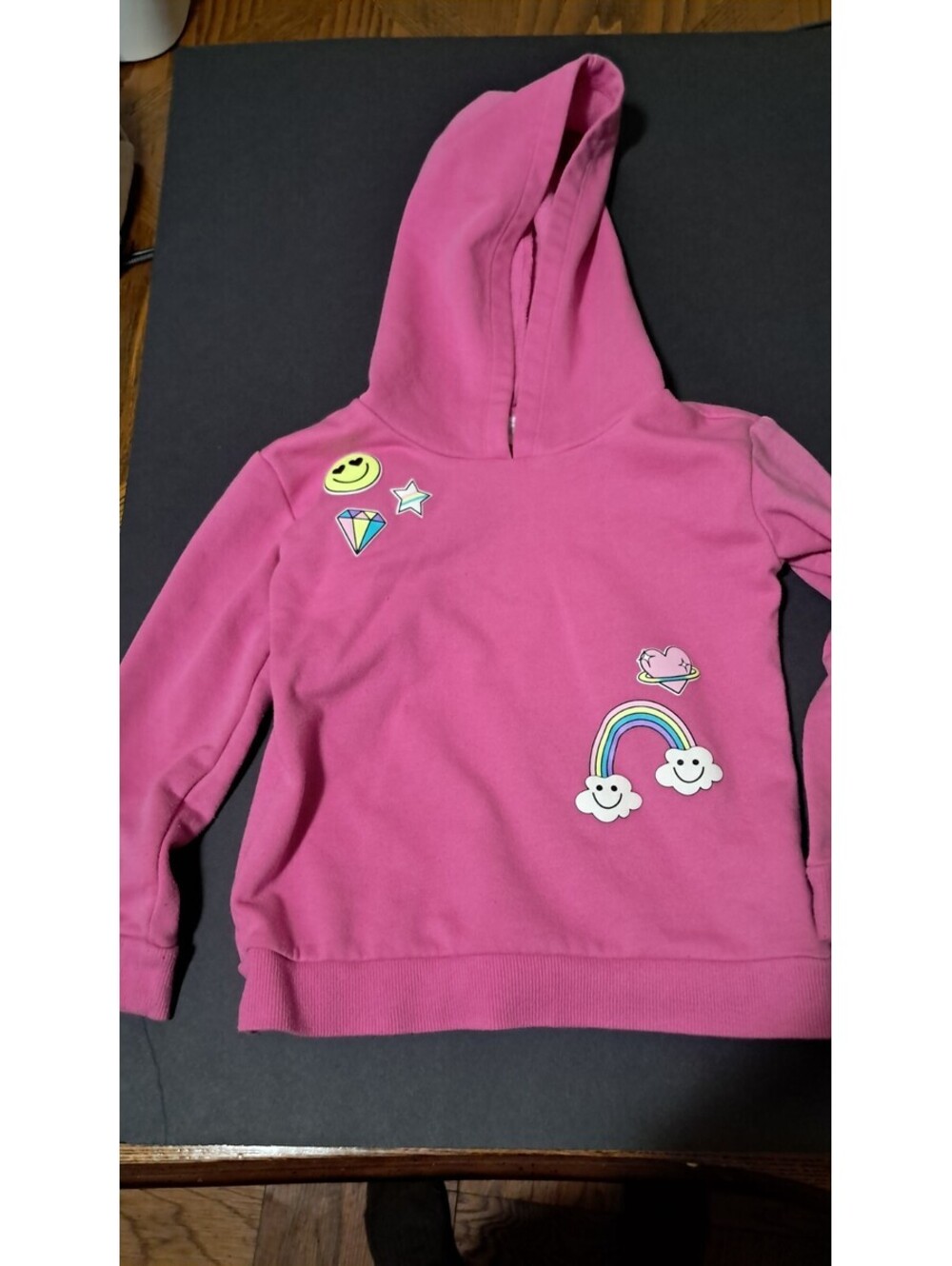 Place: girls Sweatshirts Diamond, Star, Smiley Sweatshirt 5T